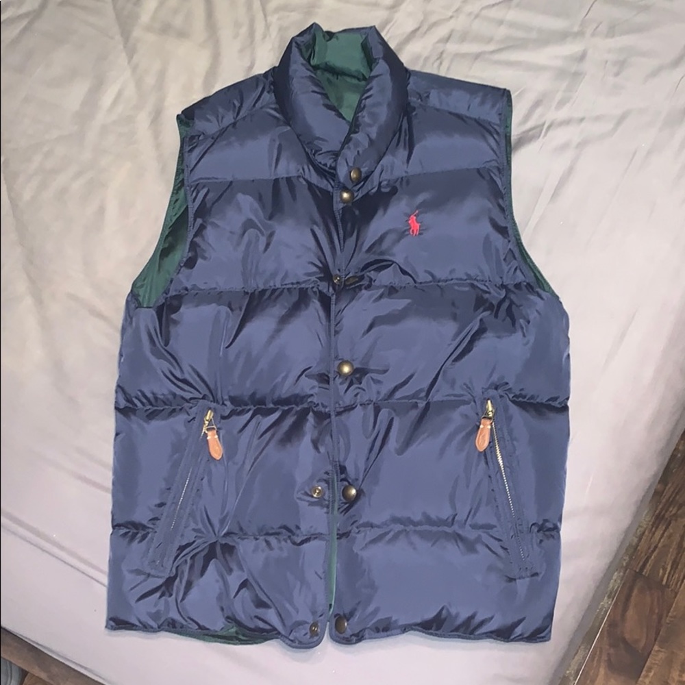 Polo Ralph Lauren Navy Bubble Vest